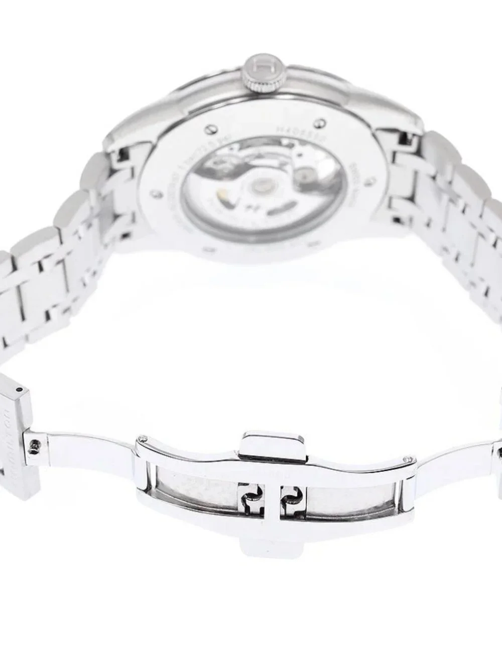 HAMILTON Rail road H406550 skeleton Dial Automatic Men's Watch_961837